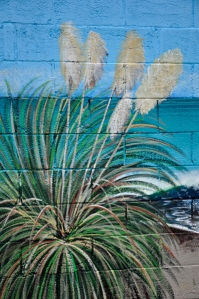 Toetoe Flax Mural