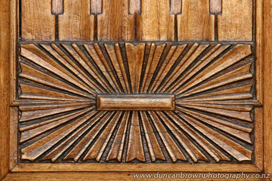 Just some of the cool panelling at National Tobacco Company aka Rothman's, Napier photograph